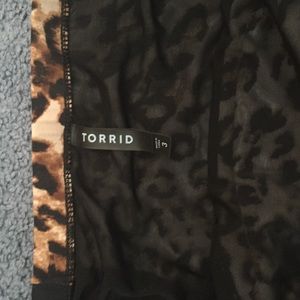 Torrid 3 Leopard High Waisted Bikini bottoms